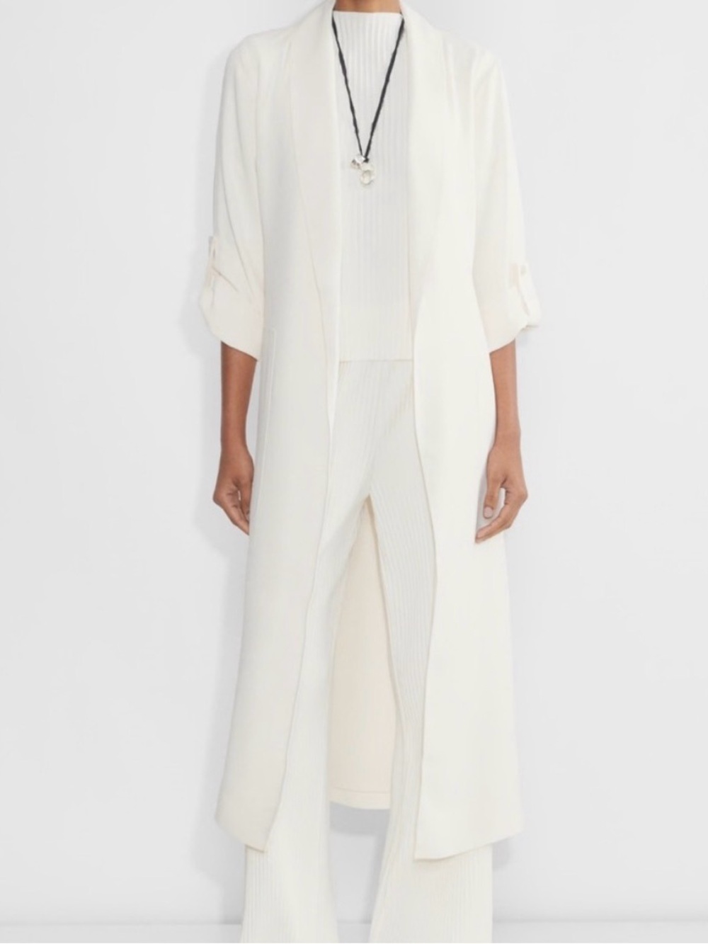 NEW Aritzia Babaton New Kahlo Robe in Light Birch Size XS NWT